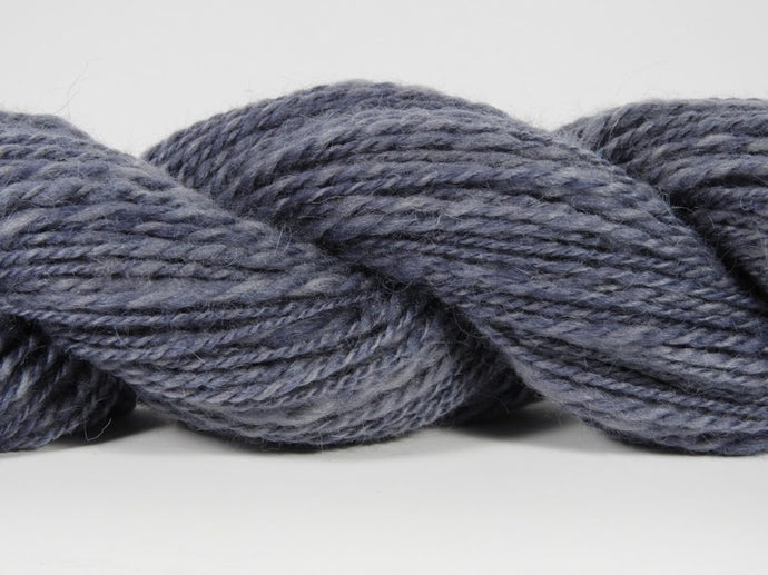 Handspun Gotland Yarn: Violet Blush